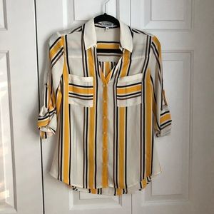 NWOT Express Slim Fit Portofino Shirt